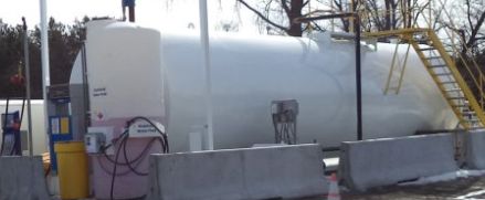 Industrial fuel storage tank farm